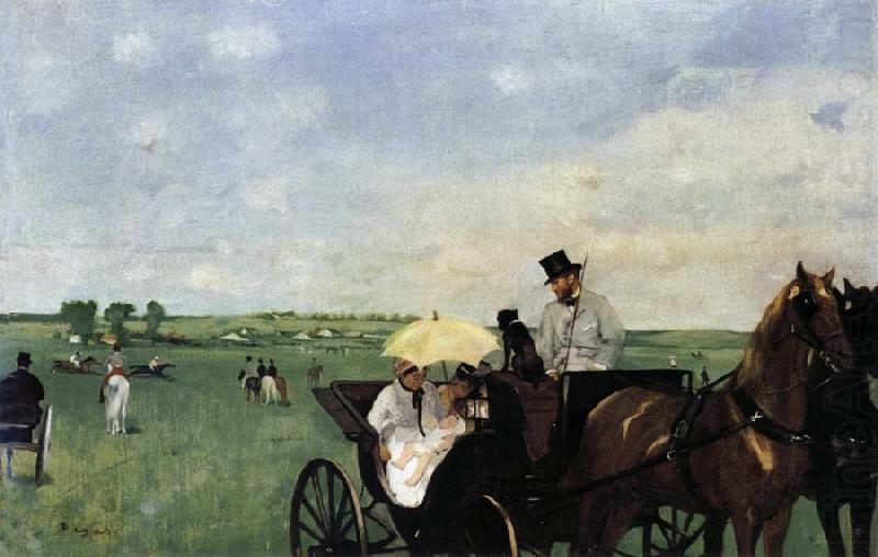 Edgar Degas Racetrack china oil painting image